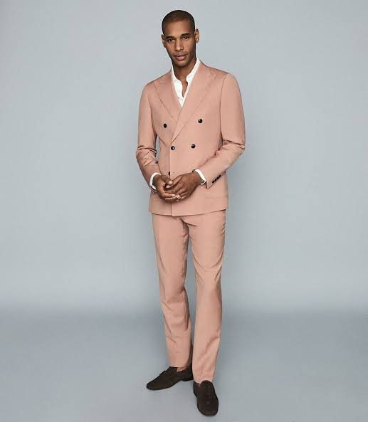 Blush suit
