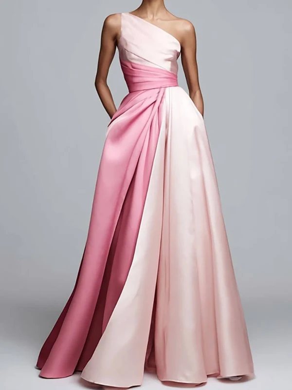 Pink ombre gown