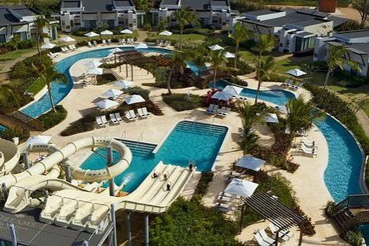 Resort pools and water park